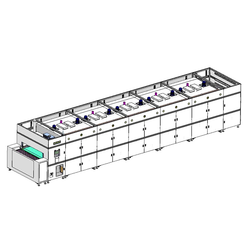 Double-Deck na Hot Air at IR Tunnel Drying Oven